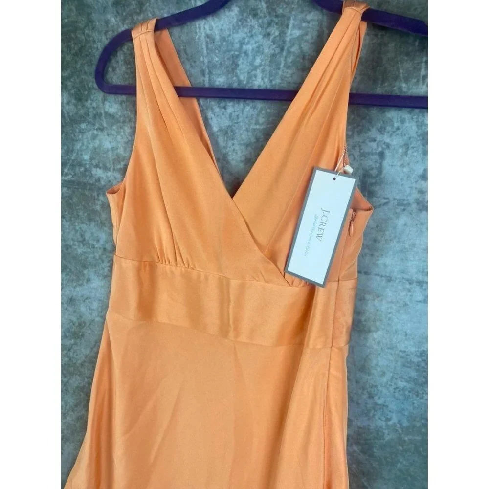 J. Crew Peach Dress 8P